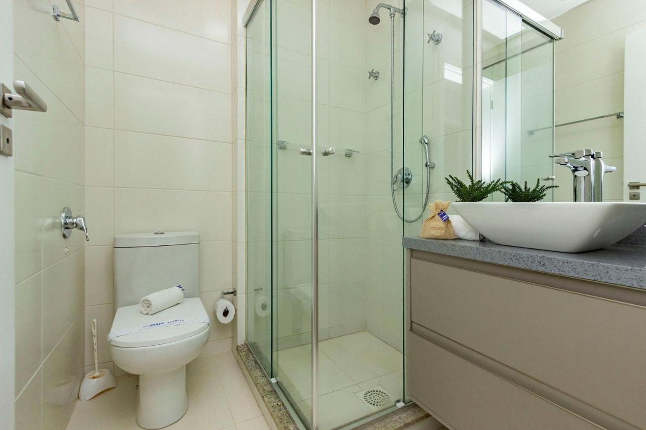 Punta Blu 102-9 - Apartamento De Alto Padrao Em Condominio Exclusivo, Quadra Poliesportiva - Piscina - Portaria 24H. Bombinhas Kültér fotó